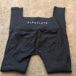 Alphalete Revival Leggings Charcoal Gray